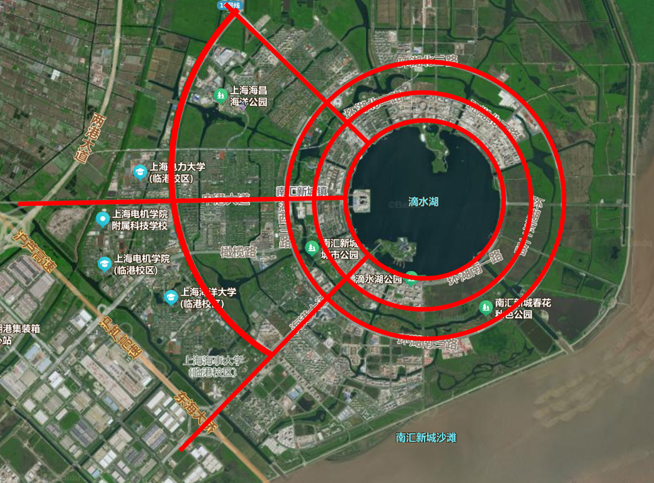 212 通过地图认识一下临港